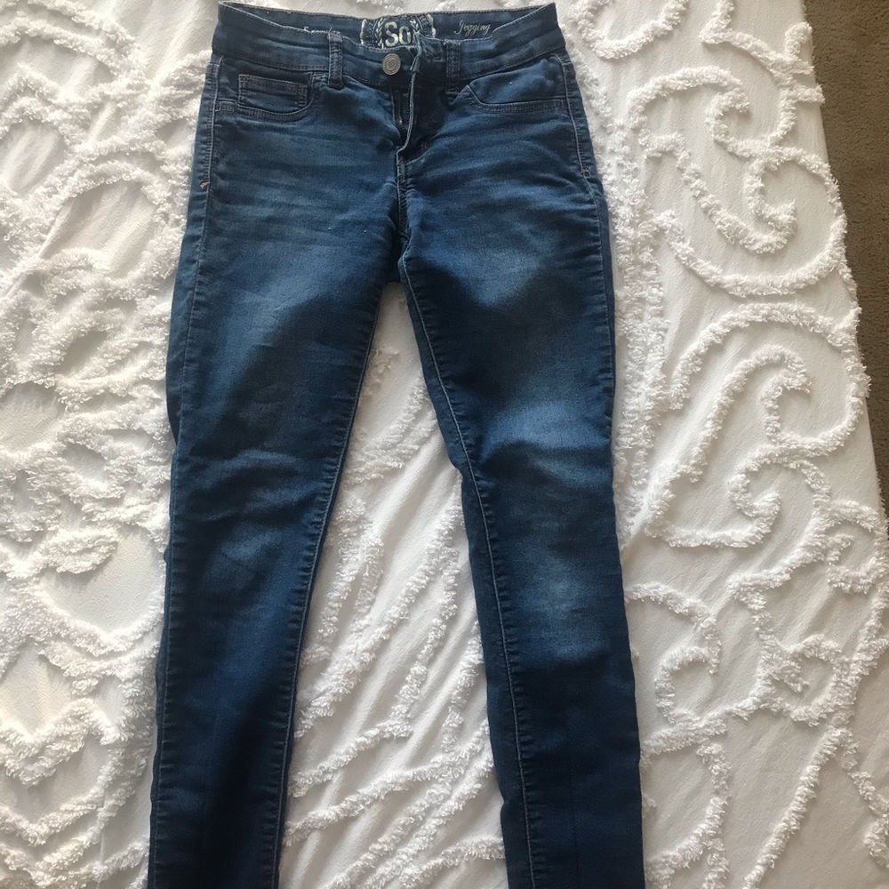 SO junior’s jeggings size 5